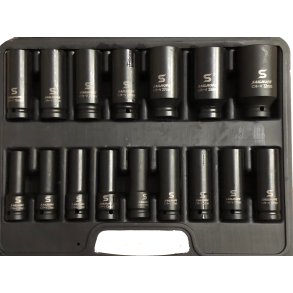 Slagtoppest, CR-V, 10-32mm. 16 dele