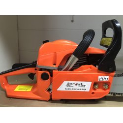 Motorsav Stanwerk benzin med en svrd lngde p 50,8 cm.
