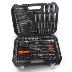 Topnglest 215-dele i en robust kuffert