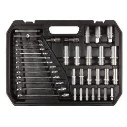 Topnglest 215-dele i en robust kuffert