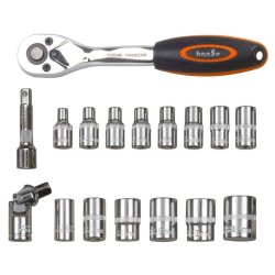 Topnglest 215-dele i en robust kuffert