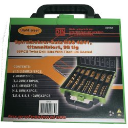 99 stk.  bor fra StahlKaiser