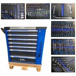 Vrkstedsvogn Walter Stahl XXL inkl. vrktj