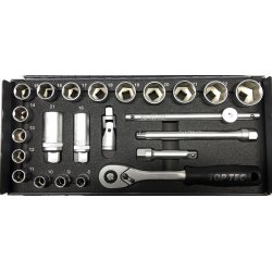 Top Tec topnglest 3/8 23 dele